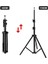 110 cm Tripod Alüminyum Standı Taşınabilir Tripod With1/4 Vidalı Selfie Tripod Kamera Telefonu Fotoğrafçılığı Işık Halkası Lamba Go Pro (Yurt Dışından) 1