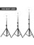 110 cm Tripod Alüminyum Standı Taşınabilir Tripod With1/4 Vidalı Selfie Tripod Kamera Telefonu Fotoğrafçılığı Işık Halkası Lamba Go Pro (Yurt Dışından) 5