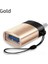 Altın Uslıon USB C Tipi Otg Adaptör Tipi C Erkek Macbook Huawei Samsung Için Usb-A Dişi Adaptör Kablosu Dönüştürücüler Usb-C Konektörü (Yurt Dışından) 1
