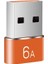 1x Type-C - USB B 3/1pcs 6A USB - Type C Otg Adaptör 120W Usb-C Erkek - Type-C Dişi Şarj Aleti Dönüştürücü Macbook Samsung Için Veri Aktarım Adaptörü (Yurt Dışından) 1