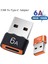 Siyah USB Typec 6A USB Type-C Otg Dönüştürücü USB 3.0 Erkek Tip C Dişi Adaptör Samsung Xiaomi Pc Için Araç Şarj Konnektör Aksesuarları (Yurt Dışından) 5
