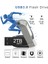 Siyah 1 Tb 2 Tb Metal USB 3.0 Kalem Sürücü 2 Tb USB Flash Sürücüler 1 Tb Yüksek Hızlı Pendrive Su Geçirmez USB Flash Disk Yeni Yükseltilmiş Type-C Adaptör (Yurt Dışından) 3