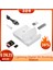 HDMI 3 In 1 Lightning Iphone'dan Usb'ye 3 Otg HDMI Dijital Av Adaptörü/kablo Lightning'den RJ45 Ethernet Lan Bağlantı Istasyonu Desteği Tv/projektör (Yurt Dışından) 2