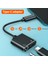 2 In 1 Gül Altın USB C 3.5mm Aux Kulaklıklar Tip C 3.5 Jack Kulaklık Adaptörü Ses Kablosu Huawei Mate P30 Pro Samsung Galaxy Xiaomi Oneplus (Yurt Dışından) 2
