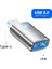 Şerit (3led) USB 3.0 Tip C Otg Adaptör ile LED Göstergesi 3A Hızlı Şarj 5 Gbps Veri Aktarım Dönüştürücü Macbook Xiaomi Samsung Için (Yurt Dışından) 1