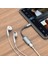 Siyah Tip C 8pin Kulaklık Çağrı Adaptörü USB C Macbookpro Için Ios Kulaklık Ses Dönüştürücü Dönüştürücü Adaptör K1KF (Yurt Dışından) 2