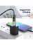 2 LED Gümüş Elough LED USB 3.0 Tip C Otg Adaptör Mikro Tip C Erkek USB 3.0 Dişi Dönüştürücü Macbook Samsung Xiaomi Poco Adaptörleri (Yurt Dışından) 5