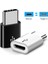 Beyaz Logo-5 Adet 5 Adet Adaptör Mikro USB Dönüşüm Tip-C Adaptör Veri Kablosu Dönüştürücü Şarj Veri Kablosu 2 In 1 Cep Telefonu Aksesuarları (Yurt Dışından) 3