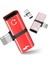 Mor Tip C Mikro Usb'den Yıldırıma iPhone Için 3.5mm Ses Dönüştürücü Adaptör 1-25 Adet CR2025 Düğme Piller LED Işıklar Için (Yurt Dışından) 3