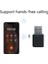 KN318 Dısour KN318 V5.1 Bluetooth Alıcısı Çift Çıkışlı Aux USB Stereo Araba Eller Serbest Çağrı Kulaklıklar Için Mic ile Kablosuz Adaptör (Yurt Dışından) 3