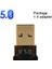 Siyah Grwıbeou Kablosuz USB Bluetooth 5.0 Adaptörü Müzik Alıcısı Mını Bt5.0 Dongle Ses Adaptörü Bilgisayar Pc Dizüstü Tablet Için (Yurt Dışından) 1