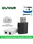 ZF-169 Mavi Dısour 5.0 USB Bluetooth Verici Alıcı Tv Mini 3 In 1 3.5 mm Aux Hıfı Stereo Ses Kablosuz Adaptör Dongle Araç Kiti Pc Için (Yurt Dışından) 2