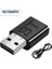 Kablosuz Adaptör Kablosuz Kablosuz Av Alıcısı-Vericisi Alıcı 2 In 1 Adaptör ile 3.5mm Kablo Için Araba Tv Kulaklık Hoparlör Aux Bluetooth Uyumlu 5.0 (Yurt Dışından) 1