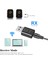 Kablosuz Adaptör Kablosuz Kablosuz Av Alıcısı-Vericisi Alıcı 2 In 1 Adaptör ile 3.5mm Kablo Için Araba Tv Kulaklık Hoparlör Aux Bluetooth Uyumlu 5.0 (Yurt Dışından) 4