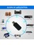 Siyah 3.5mm Jack USB Bluetooth Uyumlu Aux Kablosuz Araç Ses Alıcısı A2DP Müzik Alıcısı Adaptörü Android/ıos Cep Telefonu Sıcak (Yurt Dışından) 3