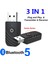 SY319 USB Bluetooth 5.0 Verici Alıcı 3 In 1 Adaptör 3.5mm Aux Tak ve Çalıştır Tv Pc Kulaklıklar Ev Stereo Araba Hıfı Ses (Yurt Dışından) 4