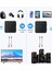 Style3 Bluetooth 5.0 Kablosuz Av Alıcısı-Vericisi Alıcı 3.5mm Aux Jack Rca Kablosuz Müzik Ses Adaptörü Için Mic ile Araba Pc Tv Kulaklıklar (Yurt Dışından) 4