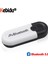 Gümüş Kablosuz Bluetooth 5.0 USB Adaptörü Bluetooth Alıcısı 3.5mmaux Ses Adaptörü Kulaklık Hoparlör Araç Kiti Stereo Müzik Alıcısı (Yurt Dışından) 2