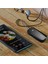 Siyah T40 Bluetooth 5.0 Aux Adaptörü Kablosuz Nfc Tf Kart 3.5mm Jack Handsfree Tv Pc Hoparlör Araç Kiti Ses Alıcı Verici (Yurt Dışından) 4