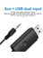 Bluetooth 5.1 2in1 Aux + USB Bluetooth Adaptörü Bluetooth 5.1 5.2 3.5mm Alıcı Araç Ses Müzik Adaptörü Alıcısı Tv Akıllı Telefon Için Eller Serbest (Yurt Dışından) 4