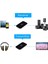 Yükseltilmiş Bluetooth Uyumlu 5.0 Kablosuz Av Alıcısı-Vericisi Alıcı Rca 3.5mm Aux Jack USB Dongle Müzik Kablosuz Adaptör Araba Pc Tv Için (Yurt Dışından) 2