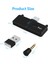Siyah 5.0 Tip-C Bluetooth Kablosuz Av Alıcısı-Vericisi Stereo A2DP Sbc Düşük Gecikme Mıc ile Usb-C Nintendo Anahtarı Ps4 Tv Pc Için Kablosuz Adaptör (Yurt Dışından) 5