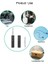 Mavi Vaorlo Handsfree Bluetooth Araç Kiti Otomatik Klipsli 3.5mm Jack Aux Kablosuz Müzik Mp3 Ses Adaptörü Alıcısı Kulaklık Hoparlör (Yurt Dışından) 3