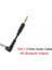 Sadece Aux Kablosu Bluetooth 5.0 Ses Alıcısı Adaptörü Taşınabilir Kablosuz Ses Alıcısı 3.5mm Aux Jakı Araba Hoparlör Kulaklıklar Için Destek Tf Kart (Yurt Dışından) 1