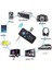 Tf Kart Araç Bluetooth Adaptörü Bluetooth Alıcısı Ses USB 3.5mm Müzik Ses Aux Arabalar Için Bluetooth Verici Alıcı Tv Pc Hoparlör (Yurt Dışından) 5