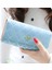 Bayan Clutch Uzun Çanta Cüzdan Kartlıklı Çanta Çanta Siyah (Yurt Dışından) 4