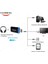 Siyah Bluetooth 5.0 + Edr Kablosuz Av Alıcısı-Vericisi Tv Pc Için Sürücüsüz USB Ses Kilidi Verici 3.5mm Jack Aux Stereo Kablosuz Adaptör (Yurt Dışından) 3