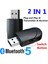 B Siyah KN330 5.0 USB Adaptörü Iki Bir Arada Araba Çift Çıkışlı Kablosuz Av Alıcısı-Vericisi Alıcısı Işık Tx/rx Düğmesi Dönüştürücü (Yurt Dışından) 3