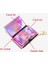 Moda Holografik Kadın Cüzdan Para Çantası Ince Ince Küçük Mini Cüzdan Pembe Kadın Bozuk Para Cüzdanı Kısa Bayanlar Cüzdan Ince Vallet (Yurt Dışından) 5