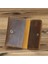 Kımlık/kredi Kartı Tutucu Bifold Ön Cep Cüzdan Hakiki Deri Vintage Inek Deri Unisex Cüzdan Kredi Kartı Tutucu Seyahat (Yurt Dışından) 1