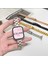 Apple Watch 42 44 45 46 49 mm Zarif Şık Tasarım Ince Paslanmaz Ayarlanabilir Metal Kordon 2