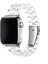 Apple Watch(42/44/45/46/49 Mm)Seri Ultra 1/2 10 9 8 7 6 Se 5 4 3 2 Pimli Ayarlanabilir Doğal Reçine Kordon 1
