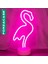 Usb’li Flamingo Neon LED Işıklı Masa ve Gece Lambası Dekoratif Aydınlatma - FC247 3