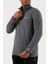 Yarım Fermuarlı Yumuşak Dokuma Mikro Polar Sweat Erkek Sweat 216695 Ebn ES508 5