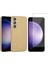 Samsung Galaxy S23 Fe ile Uyumlu Kılıf Telefon Kılıfı ve Cam Ekran Koruyucu 1