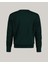 Erkek Yeşil Regular Fit Bisiklet Yaka Logolu Sweatshirt 2007074.374 2