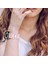 Apple Watch(42/44/45/46/49 Mm)Seri Ultra 1/2 10 9 8 7 6 Se 5 4 3 2 Pimli Ayarlanabilir Doğal Reçine Kordon 3