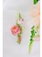 Pembe Gül Damat Yaka Çiçeği 1