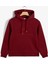 Kadın Bordo Regular Fit Kapüşonlu Logolu Sweatshirt 4203648.604 1