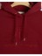 Kadın Bordo Regular Fit Kapüşonlu Logolu Sweatshirt 4203648.604 2