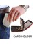 Banka Kartı Tutucu Sert Çantayı Engelleyen Cüzdan Katı Kredi Kartı Anti-Yeni Tarama Koruması Kredi Kartı Tutucu Rfid Bozuk Para Cüzdanı (Yurt Dışından) 3