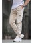 Taş Rengi Kargo Cep Jogger Pantolon 5437 3