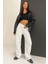 Gri Wide Leg Basic Eşofman Altı MG1916 1