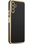 Samsung Galaxy M34 5g Kılıf Olive Plated Siyah 1