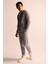 Slim Fit Cep Detaylı Esnek Paça Eşofman Altı T8059AZ23SP 4