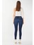 Banny Jeans Kadın Skinny Fit Esnek Pantolon Koyu Mavi 3